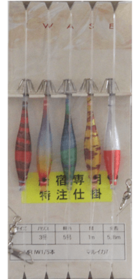 釣具IWASE アカイカのイカサビキ